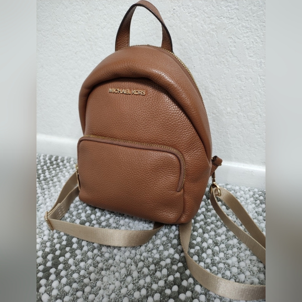 Michael Kors Brown Backpack